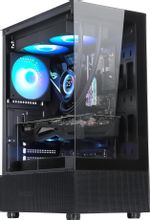 ATX Formula Crystal Z1, Midi-Tower, без БП,  черный