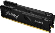 Kingston Fury Beast KF432C16BB1K2/32 DDR4 -  2x 16ГБ 3200МГц, DIMM,  Ret